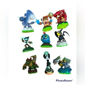 Spyro’s Adventure Character Pack lot of 3 sets hex whirlwind sonic boom